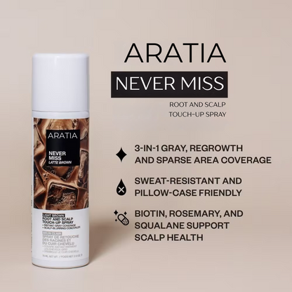 Aratia Scalp Touch-Up Spray